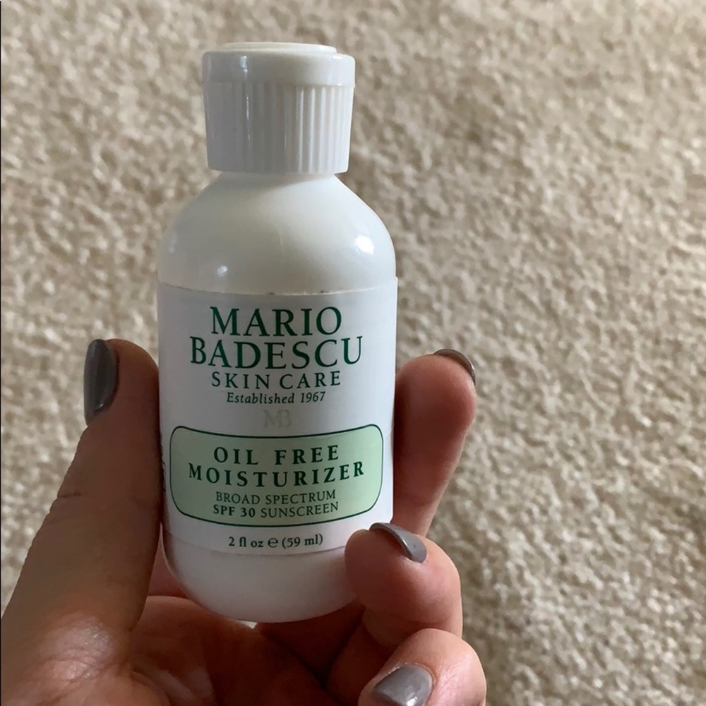 Mario Badescu Oil Free Moisturizer. SPF 30.